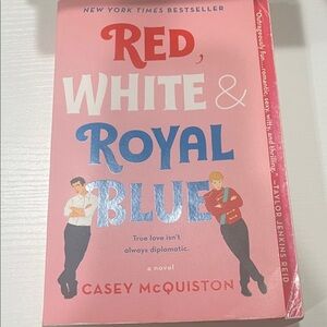 Red, White & Royal Blue Book